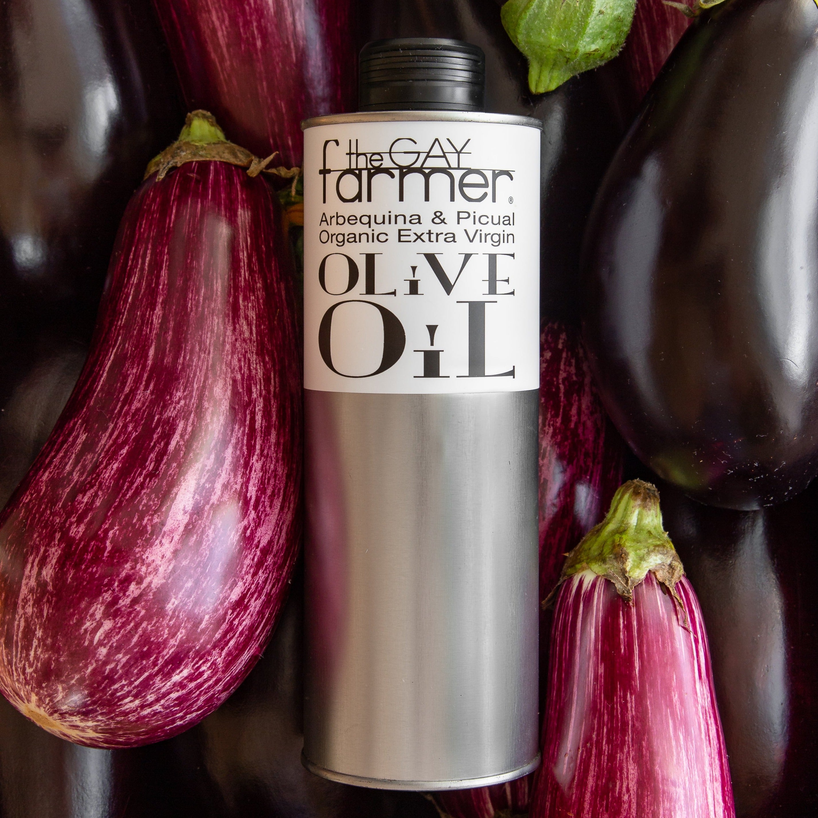 The Gay Farmer Arbequina Organic Extra Virgin Olive Oil November 2023 Harvest 500 ml / Free GB mainland delivery with 2 Cans or more. NEW HARVEST ON ROUTE | SENDING TO YOU WEEK STARTING 18th MARCH
